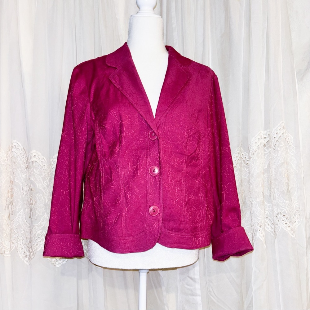 Vintage Button-Up Blazer